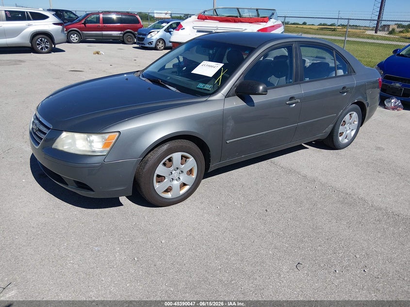 2009 Hyundai Sonata VIN 5NPET46C69H428855 IAAI salvage auction — NORMAL WEAR, Clear (Pennsylvania), sold $525 on 2026-07-30 (photo 2)