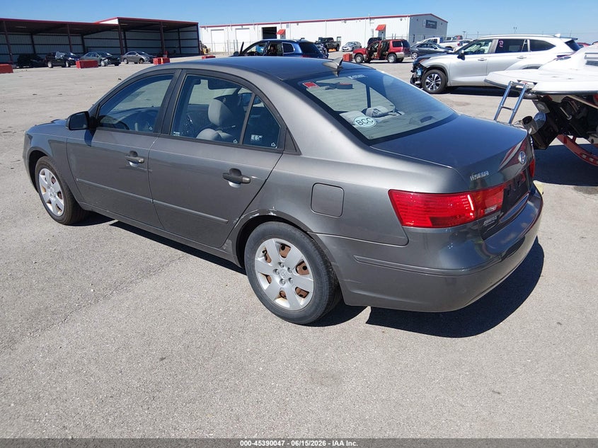 2009 Hyundai Sonata VIN 5NPET46C69H428855 IAAI salvage auction — NORMAL WEAR, Clear (Pennsylvania), sold $525 on 2026-07-30 (photo 3)