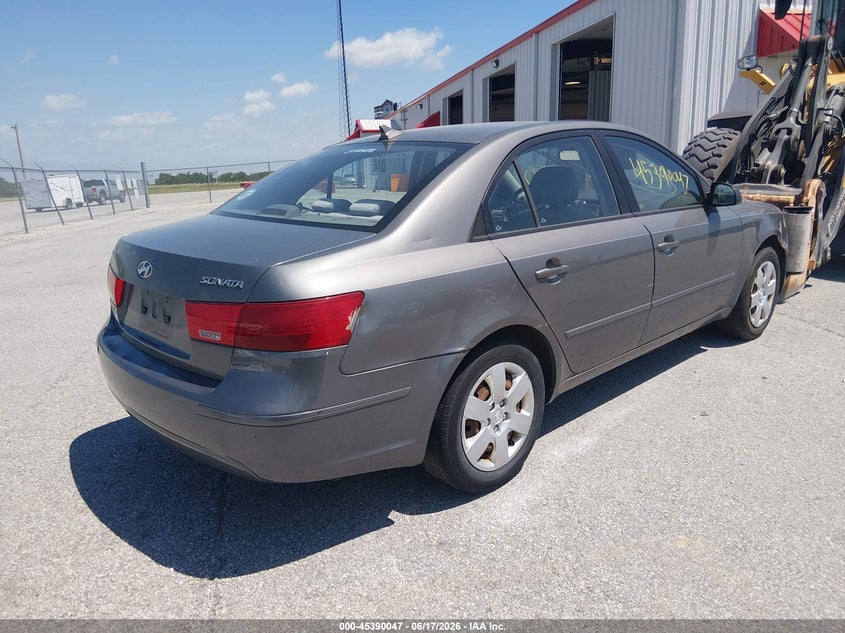 2009 Hyundai Sonata VIN 5NPET46C69H428855 IAAI salvage auction — NORMAL WEAR, Clear (Pennsylvania), sold $525 on 2026-07-30 (photo 4)