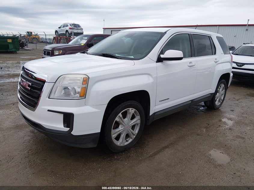 2017 Gmc Terrain VIN 2GKALMEK8H6343188 IAAI salvage auction — HAIL, Wait Title, sold $2,300 on 2026-08-28 (photo 2)