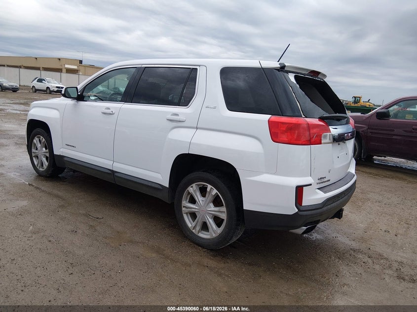 2017 Gmc Terrain VIN 2GKALMEK8H6343188 IAAI salvage auction — HAIL, Wait Title, sold $2,300 on 2026-08-28 (photo 3)