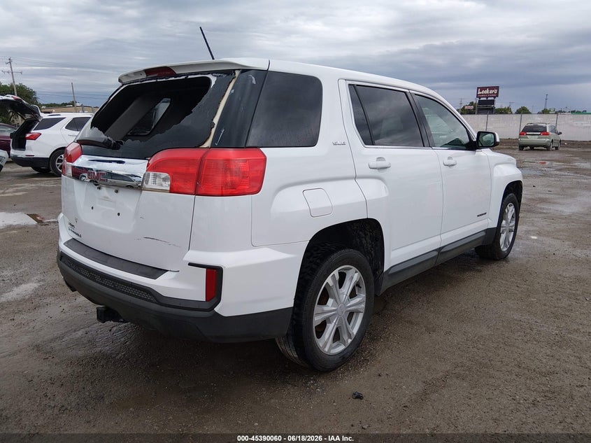 2017 Gmc Terrain VIN 2GKALMEK8H6343188 IAAI salvage auction — HAIL, Wait Title, sold $2,300 on 2026-08-28 (photo 4)