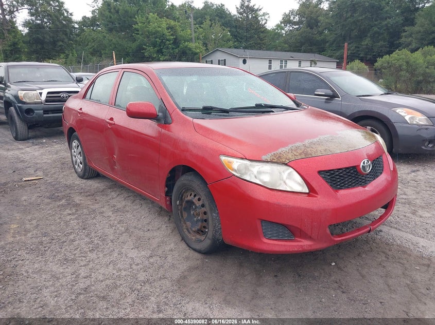 2010 Toyota Corolla VIN JTDBU4EE4AJ078186 IAAI salvage auction — NORMAL WEAR, Clear (South Carolina), sold $550 on 2026-07-21 (photo 1)