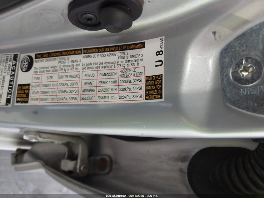 2007 Toyota Rav4 VIN JTMBK33V676016254 IAAI salvage auction — LEFT & RIGHT, Clear (Colorado), sold $825 on 2026-07-22 (photo 9)