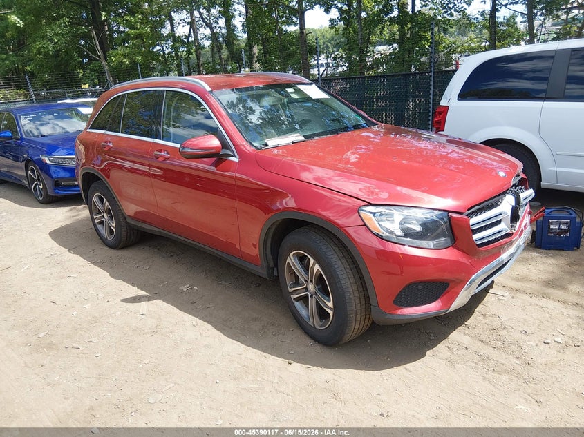 2017 Mercedes-benz Glc VIN WDC0G4JBXHF113475 IAAI salvage auction — FRONT END, Salvage (Virginia), sold $5,000 on 2026-07-16 (photo 1)