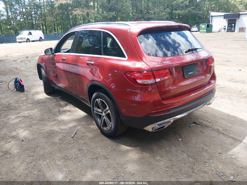2017 Mercedes-benz Glc VIN WDC0G4JBXHF113475 IAAI salvage auction — FRONT END, Salvage (Virginia), sold $5,000 on 2026-07-16 (photo 3)