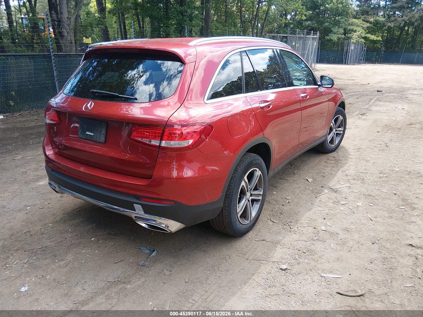 2017 Mercedes-benz Glc VIN WDC0G4JBXHF113475 IAAI salvage auction — FRONT END, Salvage (Virginia), sold $5,000 on 2026-07-16 (photo 4)