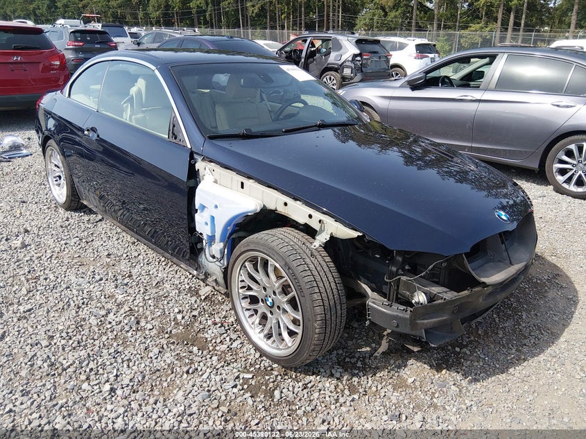2007 BMW 3 series VIN WBAWR33557PX79743 IAAI salvage auction — RIGHT FRONT, Bill Of Sale (Washington), sold $1,250 on 2026-07-11 (photo 1)