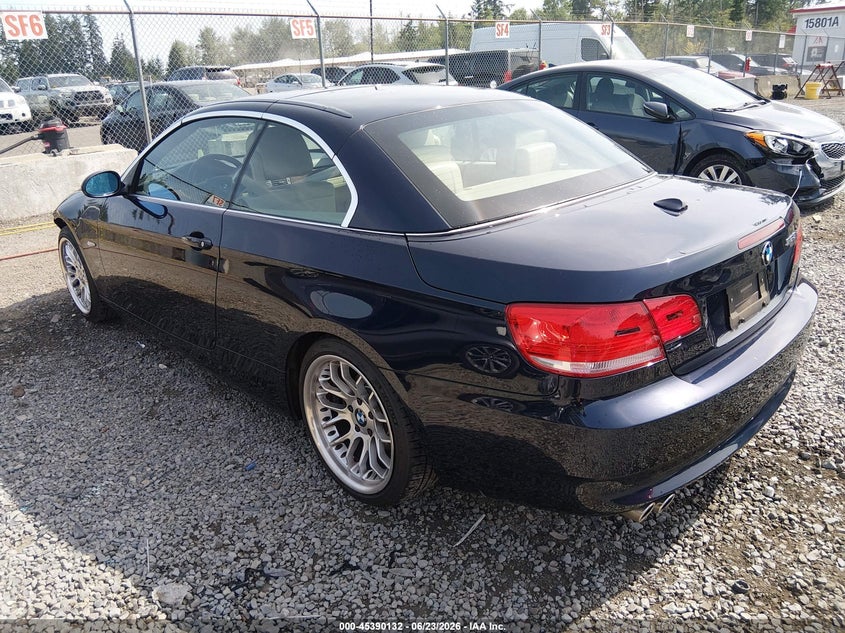 2007 BMW 3 series VIN WBAWR33557PX79743 IAAI salvage auction — RIGHT FRONT, Bill Of Sale (Washington), sold $1,250 on 2026-07-11 (photo 3)