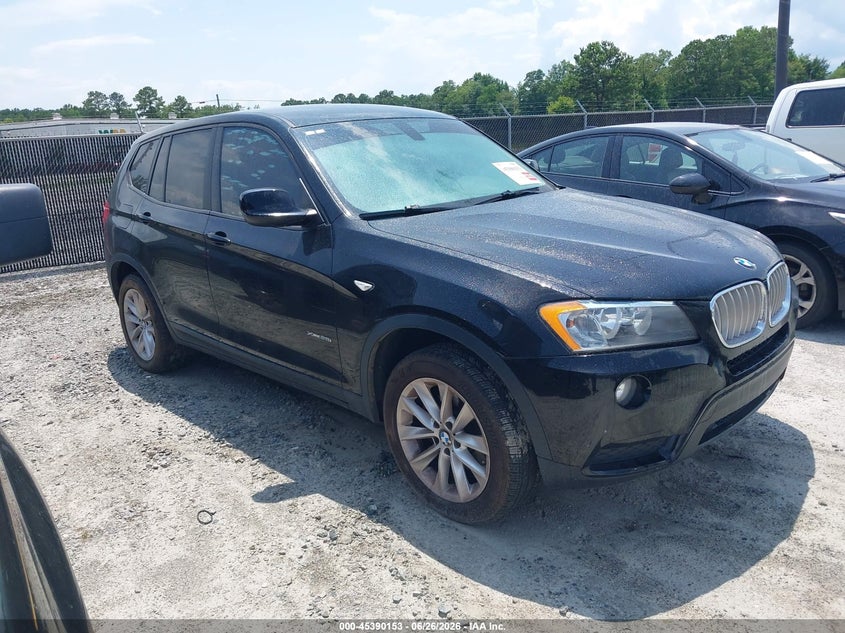 2014 BMW X3 VIN 5UXWX9C57E0D40045 IAAI salvage auction — LEFT FRONT, Repossession Paperwork (Georgia), sold $1,950 on 2026-07-13 (photo 1)