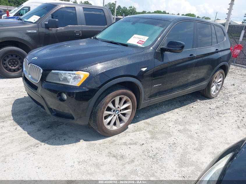 2014 BMW X3 VIN 5UXWX9C57E0D40045 IAAI salvage auction — LEFT FRONT, Repossession Paperwork (Georgia), sold $1,950 on 2026-07-13 (photo 2)