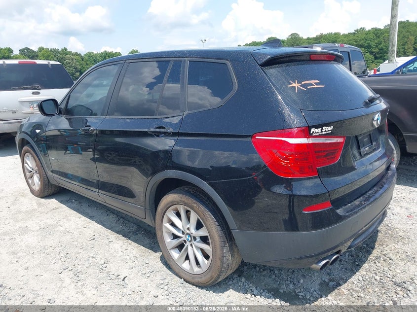 2014 BMW X3 VIN 5UXWX9C57E0D40045 IAAI salvage auction — LEFT FRONT, Repossession Paperwork (Georgia), sold $1,950 on 2026-07-13 (photo 3)