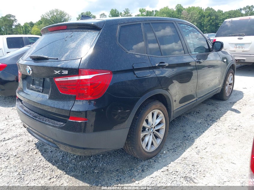 2014 BMW X3 VIN 5UXWX9C57E0D40045 IAAI salvage auction — LEFT FRONT, Repossession Paperwork (Georgia), sold $1,950 on 2026-07-13 (photo 4)