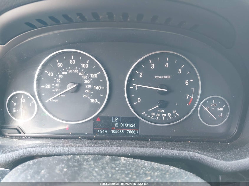 2014 BMW X3 VIN 5UXWX9C57E0D40045 IAAI salvage auction — LEFT FRONT, Repossession Paperwork (Georgia), sold $1,950 on 2026-07-13 (photo 7)