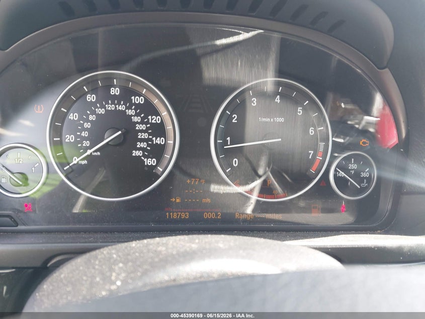 2011 BMW 5 series VIN WBAFR9C50BC270551 IAAI salvage auction — NORMAL WEAR, Clear (Georgia), sold $850 on 2026-07-29 (photo 7)