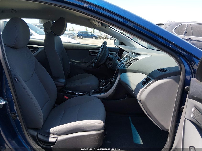 2015 Hyundai Elantra VIN 5NPDH4AE1FH612814 IAAI salvage auction — LEFT FRONT, Salvage Title, sold $1,350 on 2026-07-28 (photo 5)
