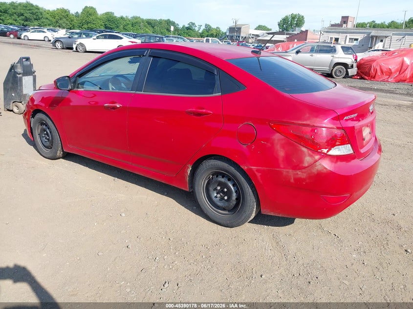 2012 Hyundai Accent VIN KMHCT4AE5CU127051 IAAI salvage auction — NORMAL WEAR, Clear (New Jersey), sold $425 on 2026-07-29 (photo 3)