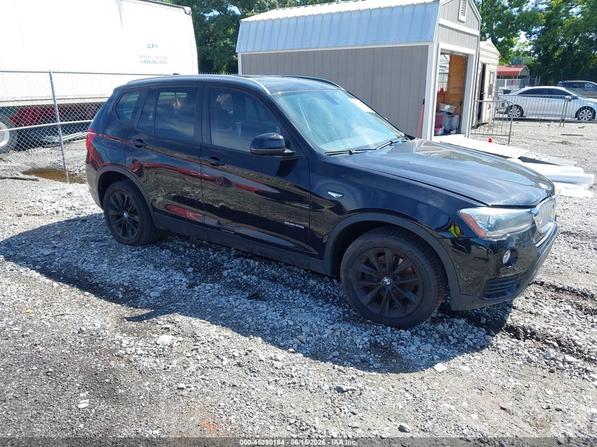 2017 BMW X3 VIN 5UXWZ7C34H0X40367 IAAI salvage auction — MECHANICAL, Clear (Georgia), sold $1,400 on 2026-07-24 (photo 1)