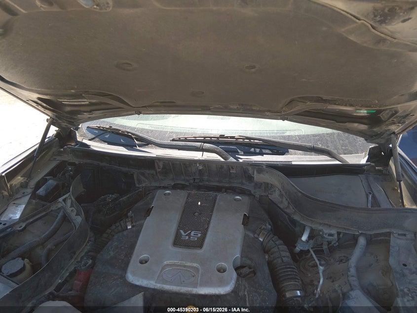 2009 Infiniti Fx35 VIN JNRAS18W39M154270 IAAI salvage auction — NORMAL WEAR, Certificate Of Title (Nebraska), sold $575 on 2026-07-30 (photo 6)