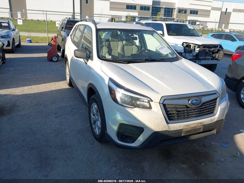 2021 Subaru Forester VIN JF2SKADC8MH488510 IAAI salvage auction — HAIL, Original (Texas), sold $5,175 on 2026-08-23 (photo 1)