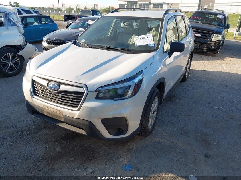 2021 Subaru Forester VIN JF2SKADC8MH488510 IAAI salvage auction — HAIL, Original (Texas), sold $5,175 on 2026-08-23 (photo 2)