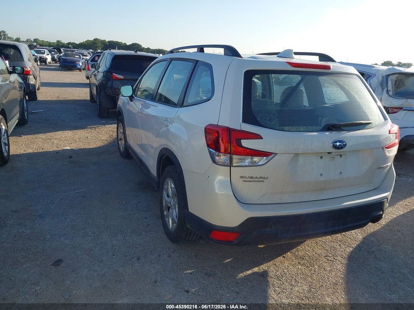 2021 Subaru Forester VIN JF2SKADC8MH488510 IAAI salvage auction — HAIL, Original (Texas), sold $5,175 on 2026-08-23 (photo 3)