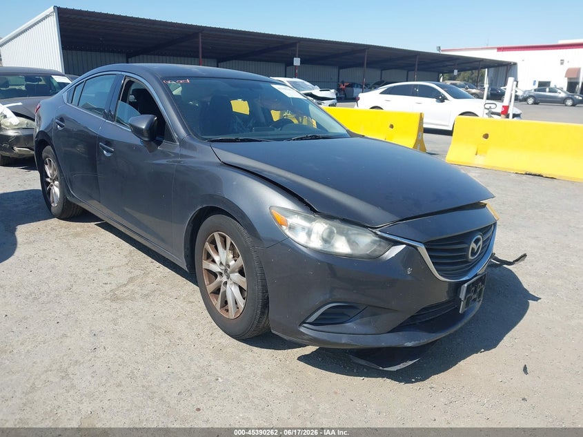 2016 Mazda VIN JM1GJ1U52G1403778 IAAI salvage auction — FRONT END, Salvage (California), sold $500 on 2026-07-10 (photo 1)
