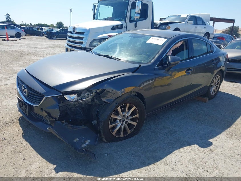 2016 Mazda VIN JM1GJ1U52G1403778 IAAI salvage auction — FRONT END, Salvage (California), sold $500 on 2026-07-10 (photo 2)