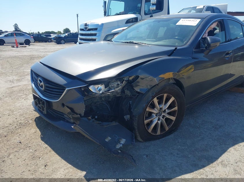 2016 Mazda VIN JM1GJ1U52G1403778 IAAI salvage auction — FRONT END, Salvage (California), sold $500 on 2026-07-10 (photo 6)