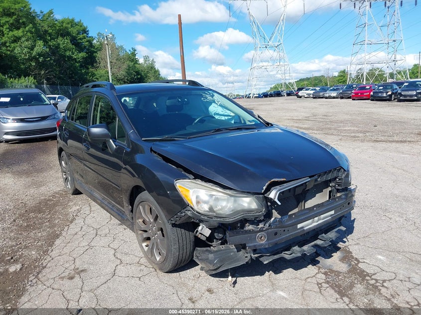 2014 Subaru Impreza VIN JF1GPAL61E8307899 IAAI salvage auction — NORMAL WEAR, Clear (Pennsylvania), sold $600 on 2026-07-24 (photo 1)