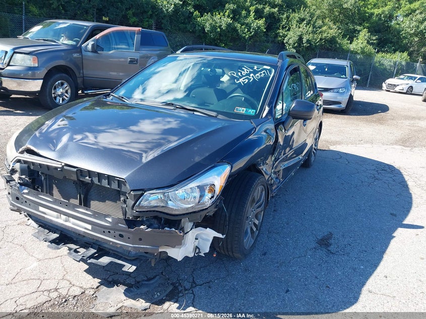 2014 Subaru Impreza VIN JF1GPAL61E8307899 IAAI salvage auction — NORMAL WEAR, Clear (Pennsylvania), sold $600 on 2026-07-24 (photo 2)