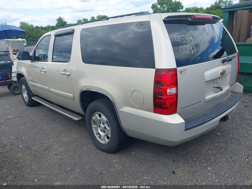 2007 Chevrolet Suburban 1500 VIN 1GNFC16J57J322376 IAAI salvage auction — NORMAL WEAR, Clear (Virginia), sold $800 on 2026-07-07 (photo 3)