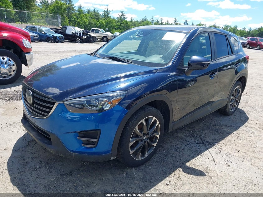 2016 Mazda Cx-5 VIN JM3KE4DY5G0696437 IAAI salvage auction — NORMAL WEAR, Clear (Massachusetts), sold $2,825 on 2026-07-17 (photo 2)