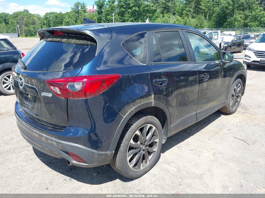 2016 Mazda Cx-5 VIN JM3KE4DY5G0696437 IAAI salvage auction — NORMAL WEAR, Clear (Massachusetts), sold $2,825 on 2026-07-17 (photo 4)