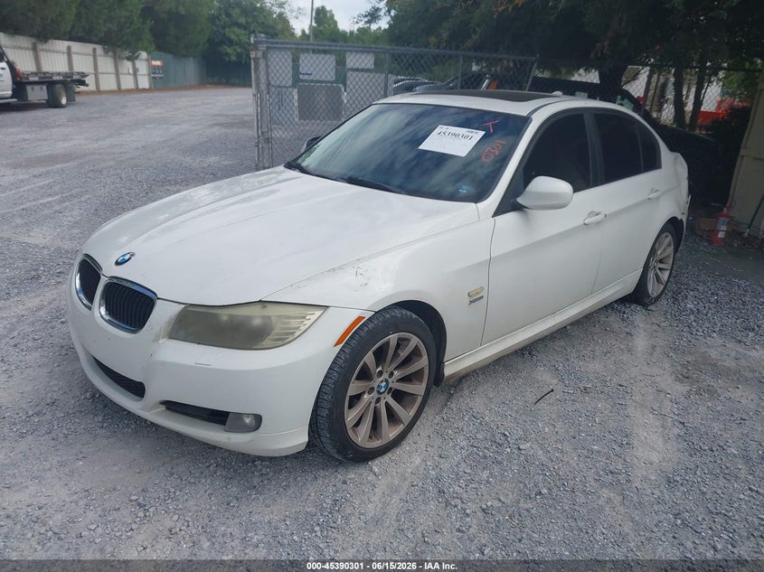 2011 BMW 3 series VIN WBAPK5C54BF125769 IAAI salvage auction — LEFT REAR, Clear (Florida), sold $300 on 2026-07-16 (photo 2)