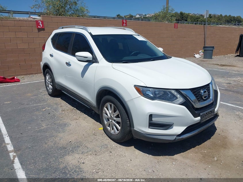 2017 Nissan Rogue VIN KNMAT2MTXHP543757 IAAI salvage auction — NORMAL WEAR, Clear (Montana), sold $800 on 2026-07-29 (photo 1)