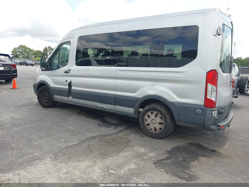 2016 Ford Transit-350 VIN 1FBAX2CM8GKA25984 IAAI salvage auction — LEFT SIDE, Clear (Georgia), sold $1,475 on 2026-07-08 (photo 3)