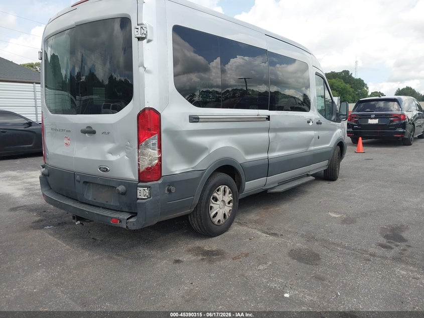 2016 Ford Transit-350 VIN 1FBAX2CM8GKA25984 IAAI salvage auction — LEFT SIDE, Clear (Georgia), sold $1,475 on 2026-07-08 (photo 4)