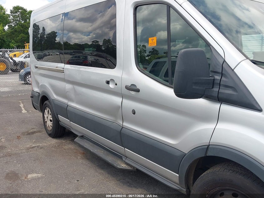 2016 Ford Transit-350 VIN 1FBAX2CM8GKA25984 IAAI salvage auction — LEFT SIDE, Clear (Georgia), sold $1,475 on 2026-07-08 (photo 6)