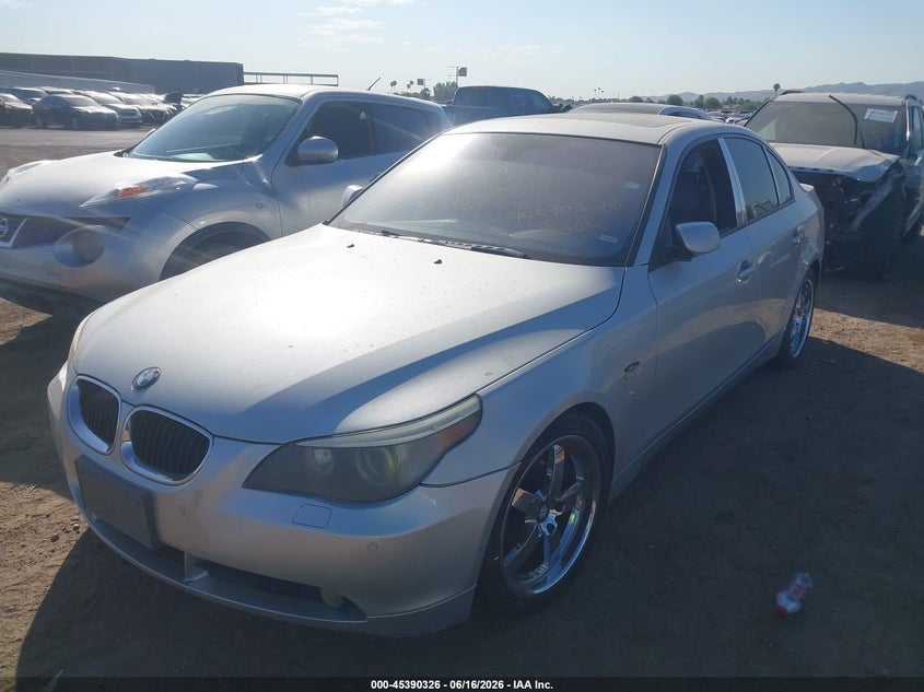 2004 BMW 5 series VIN WBANA73534B812998 IAAI salvage auction — NORMAL WEAR, Clear-Dealer Only (Arizona), sold $475 on 2026-07-21 (photo 2)