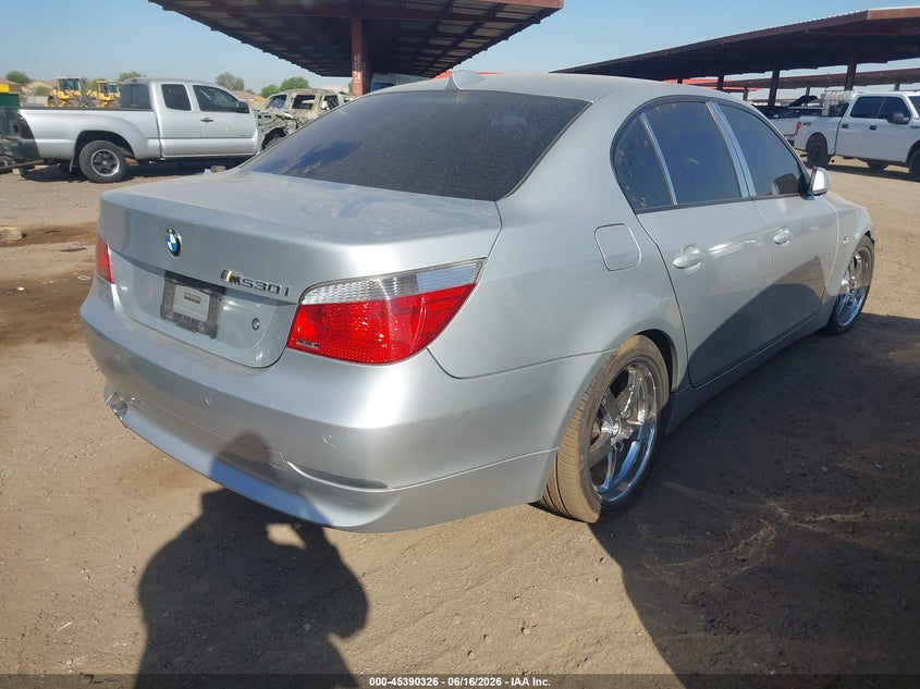 2004 BMW 5 series VIN WBANA73534B812998 IAAI salvage auction — NORMAL WEAR, Clear-Dealer Only (Arizona), sold $475 on 2026-07-21 (photo 4)