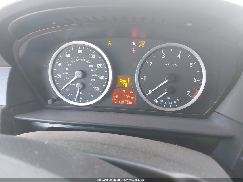 2004 BMW 5 series VIN WBANA73534B812998 IAAI salvage auction — NORMAL WEAR, Clear-Dealer Only (Arizona), sold $475 on 2026-07-21 (photo 7)