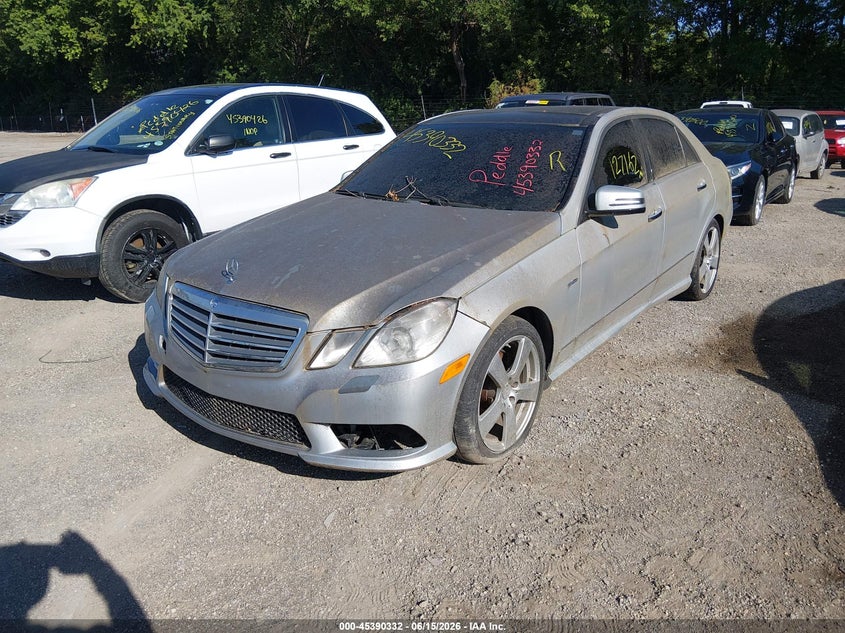 2012 Mercedes-benz E-klasse VIN WDDHF5KB9CA637440 IAAI salvage auction — NORMAL WEAR, Clear (Indiana), sold $1,400 on 2026-07-08 (photo 2)