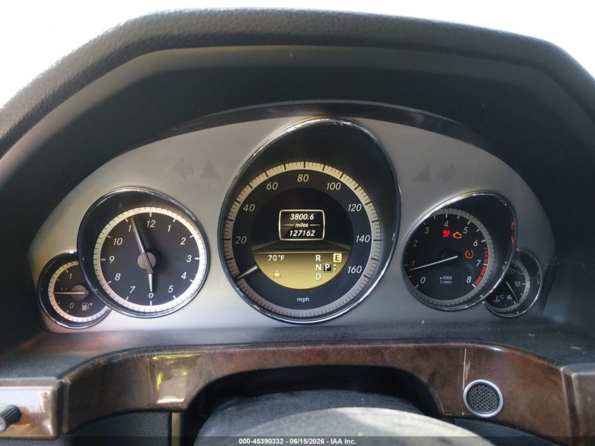 2012 Mercedes-benz E-klasse VIN WDDHF5KB9CA637440 IAAI salvage auction — NORMAL WEAR, Clear (Indiana), sold $1,400 on 2026-07-08 (photo 7)