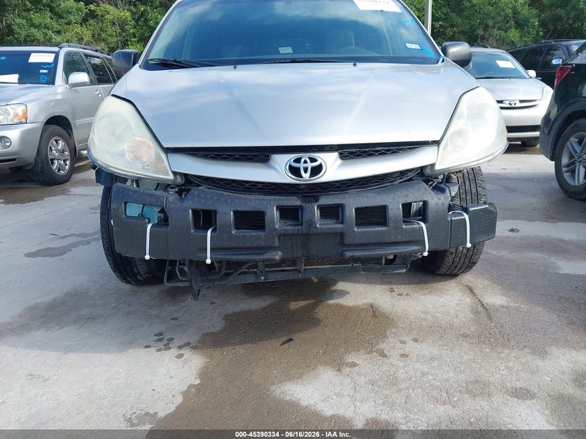 2008 Toyota Sienna VIN 5TDZK23C28S213141 IAAI salvage auction — NORMAL WEAR, Original (Texas), sold $1,025 on 2026-07-13 (photo 6)