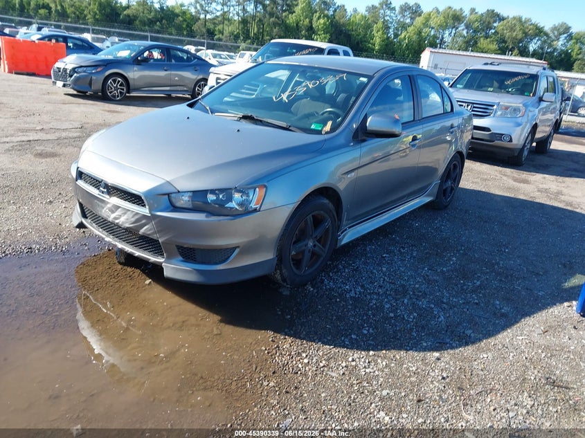 2014 Mitsubishi Lancer VIN JA32U2FU0EU007919 IAAI salvage auction — NORMAL WEAR, Clear (Virginia), sold $675 on 2026-07-10 (photo 2)