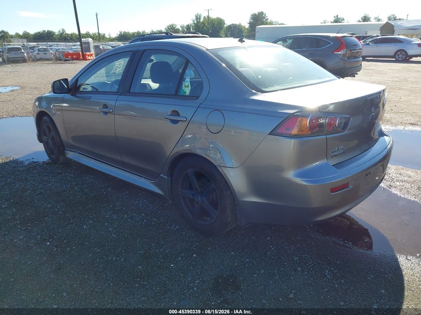 2014 Mitsubishi Lancer VIN JA32U2FU0EU007919 IAAI salvage auction — NORMAL WEAR, Clear (Virginia), sold $675 on 2026-07-10 (photo 3)
