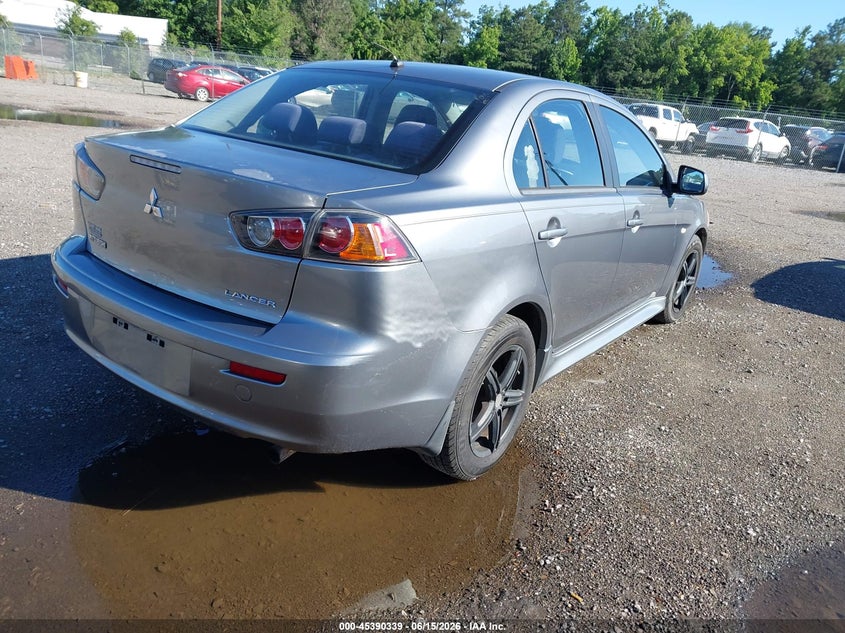 2014 Mitsubishi Lancer VIN JA32U2FU0EU007919 IAAI salvage auction — NORMAL WEAR, Clear (Virginia), sold $675 on 2026-07-10 (photo 4)