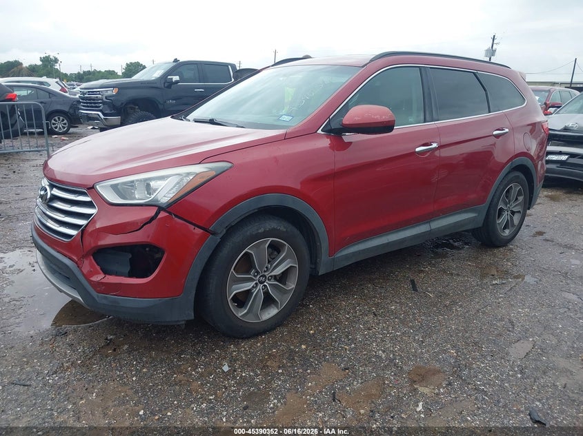 2015 Hyundai Santa fe VIN KM8SMDHF3FU094417 IAAI salvage auction — NORMAL WEAR, Original (Texas), sold $1,450 on 2026-07-15 (photo 2)