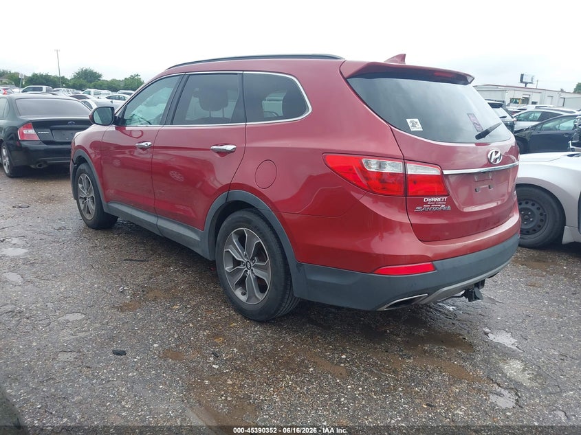 2015 Hyundai Santa fe VIN KM8SMDHF3FU094417 IAAI salvage auction — NORMAL WEAR, Original (Texas), sold $1,450 on 2026-07-15 (photo 3)